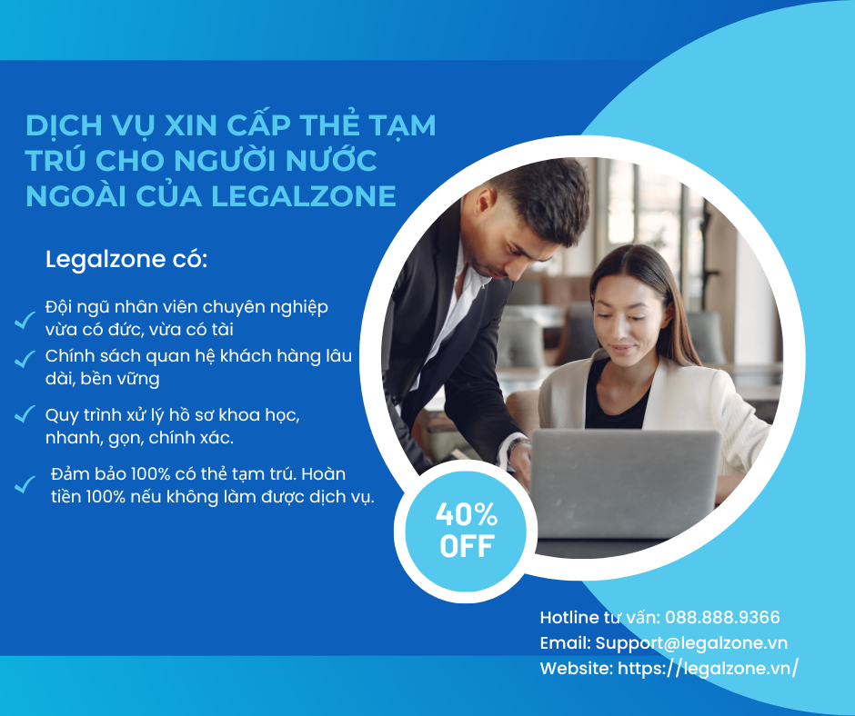 Dịch vụ xin cấp thẻ tạm trú cho người nước ngoài ở Việt Nam