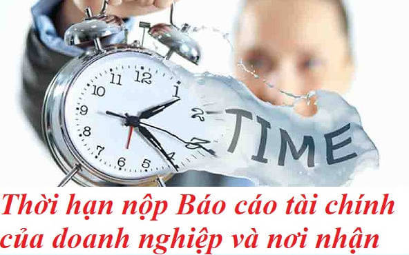 Thời hạn và nơi nhận báo cáo tài chính của doanh nghiệp