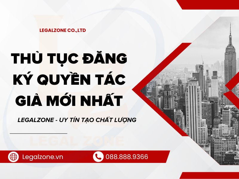 Thủ tục đăng ký quyền tác giả mới nhất