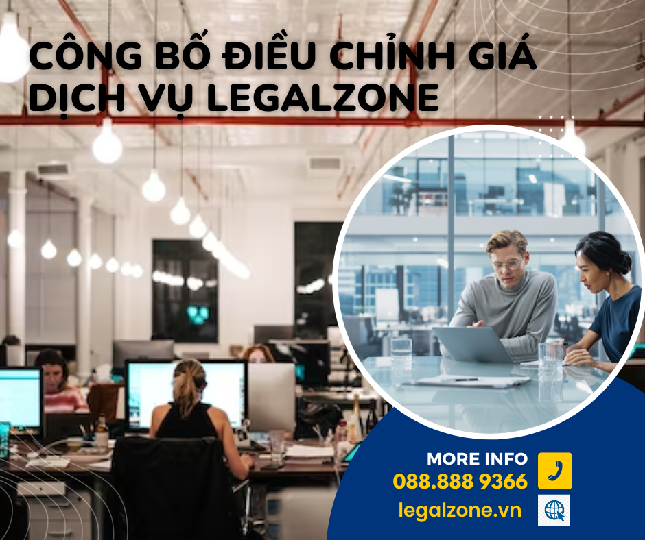 CÔNG BỐ ĐIỀU CHỈNH GIÁ DỊCH VỤ THÁNG 12/2022