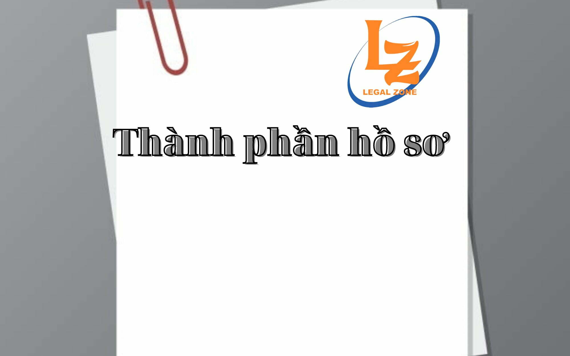 thành phần hồ sơ
