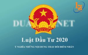 Luật đầu tư 2020.