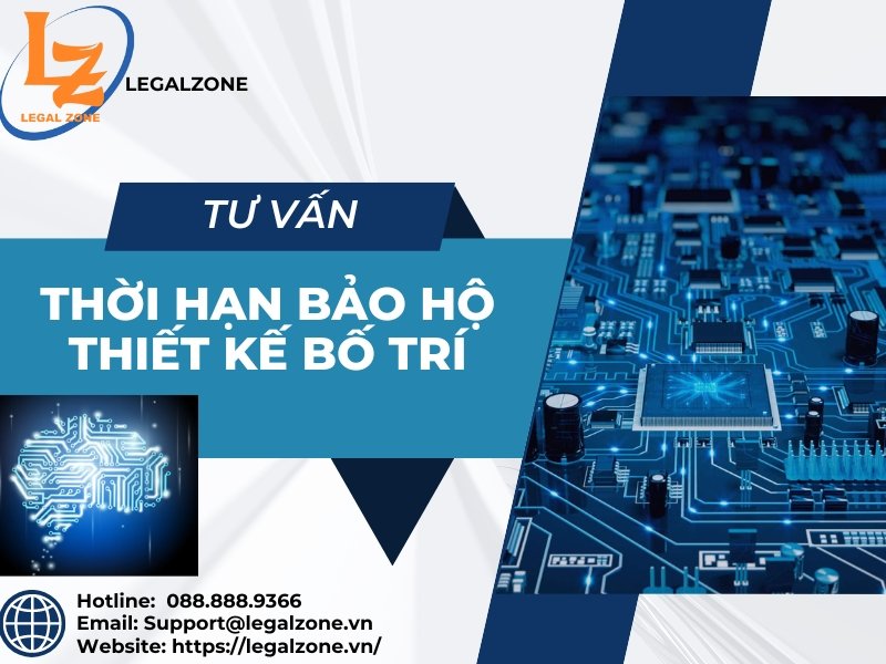 THỜI HẠN BẢO HỘ QUYỀN SỞ HỮU CÔNG NGHIỆP ĐỐI VỚI THIẾT KẾ BỐ TRÍ